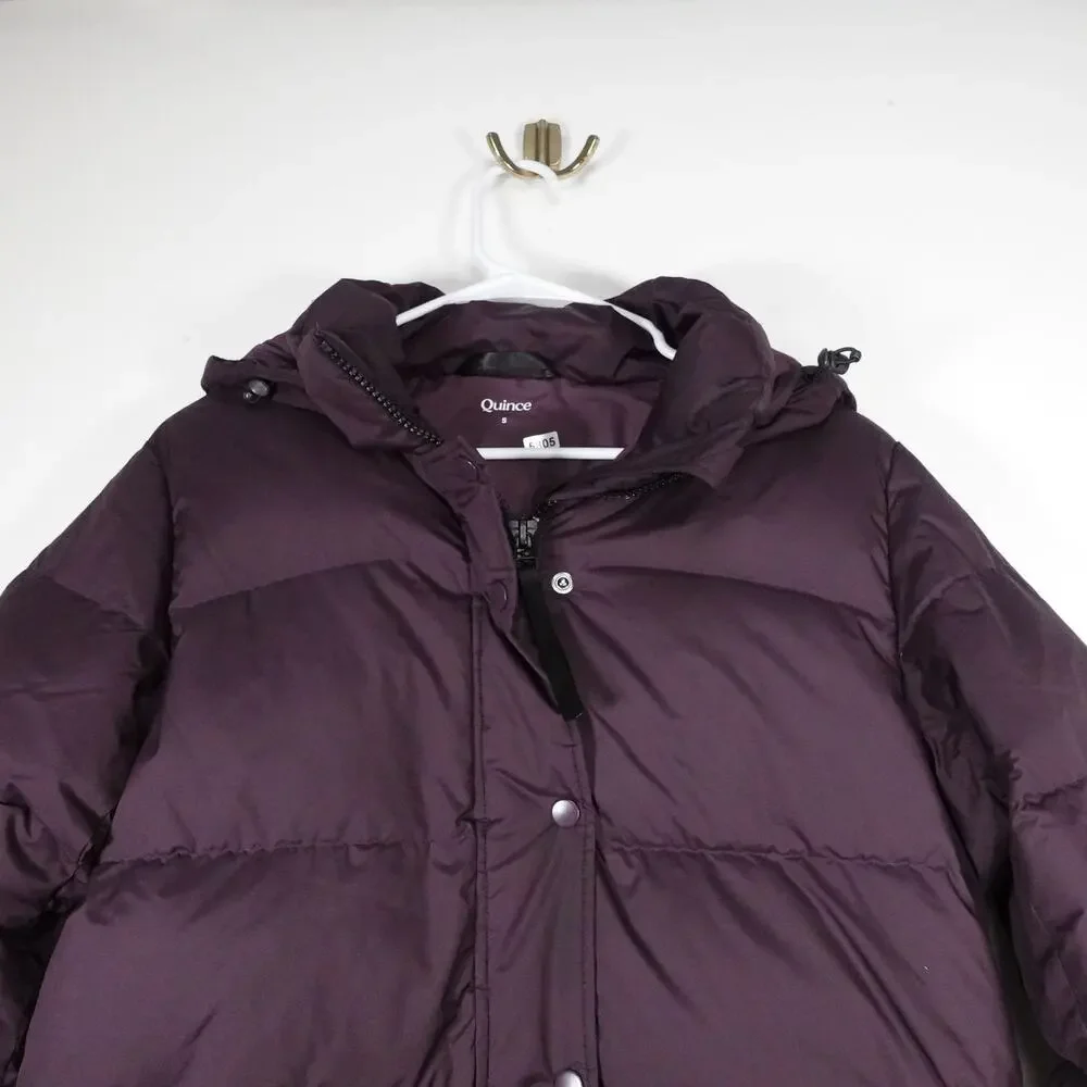 Damaged Women's Small Quince Responsible Down Puffer Jacket Orchid Purple $150